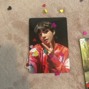 Official BTS V Photocard
